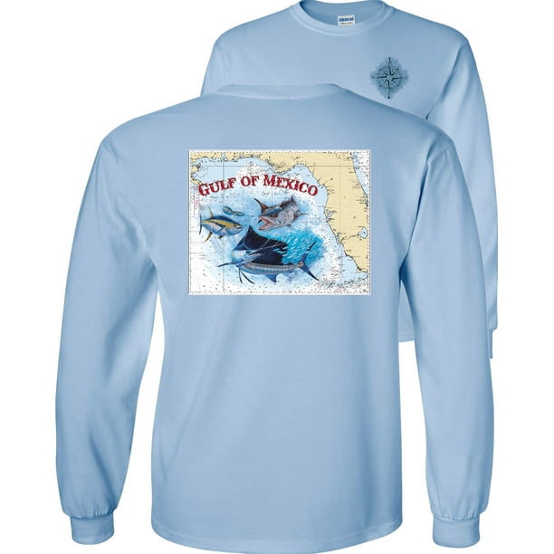 Yellowfin Tuna Fishing Long Sleeve T-Shirt Clearance